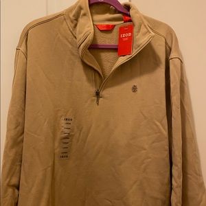 Menswear top half zip